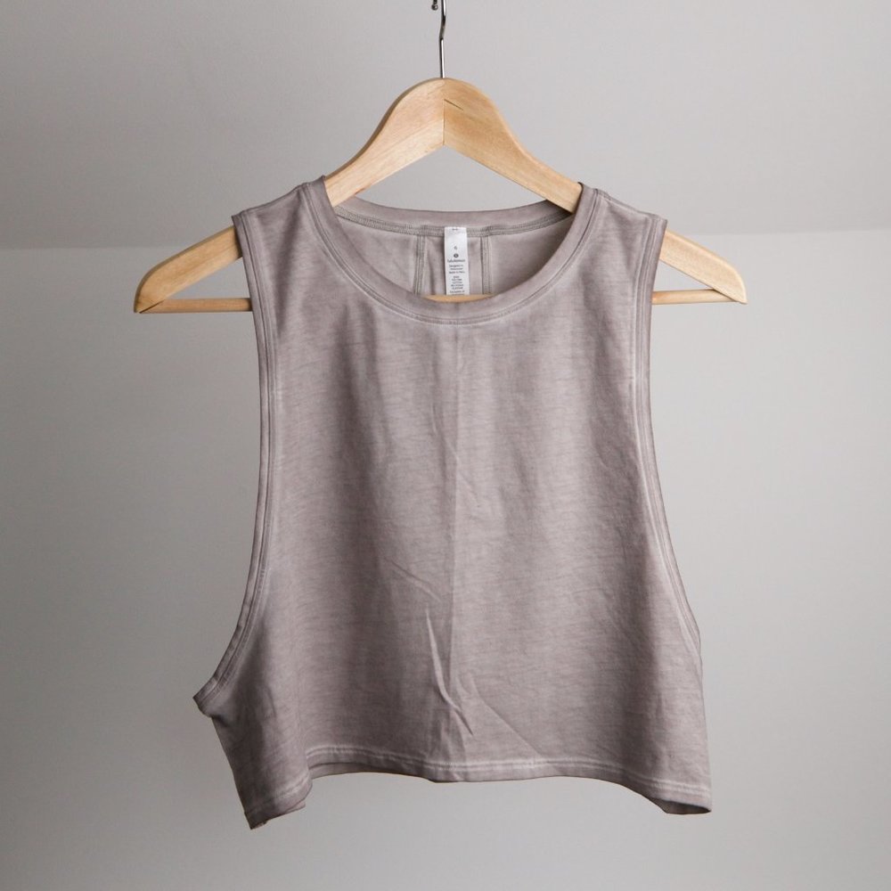 NWOT Lululemon Muscle Love Crop Tank Top